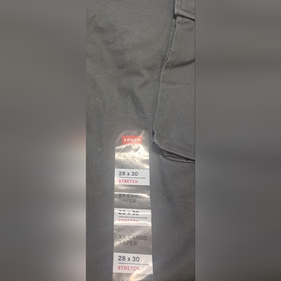 Levis Grey Mens Cargo pants - size 28 - Picture 4 of 5